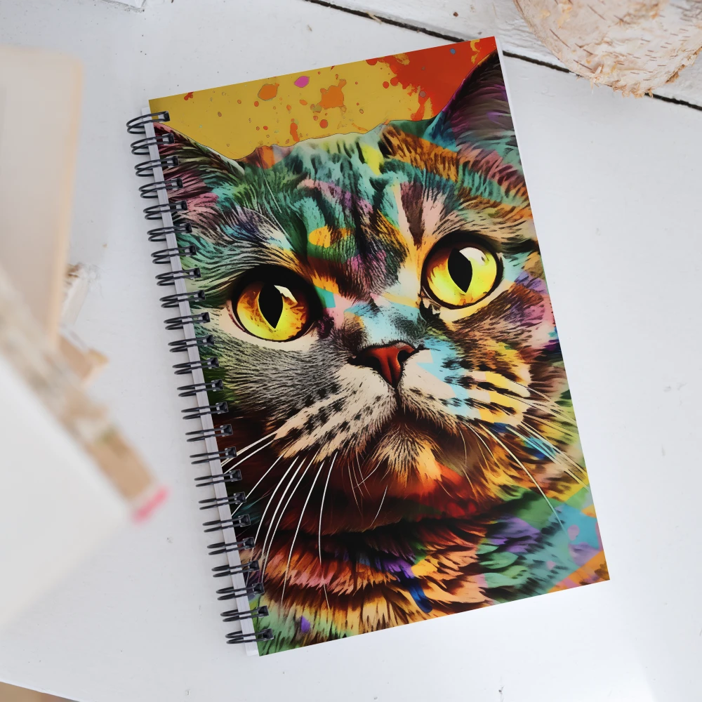 Notebook Spiral and Stickers