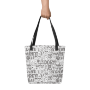 Pet all Over Tote bag