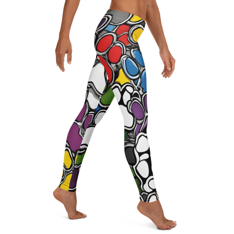 Paws Bursting in Colors Leggings