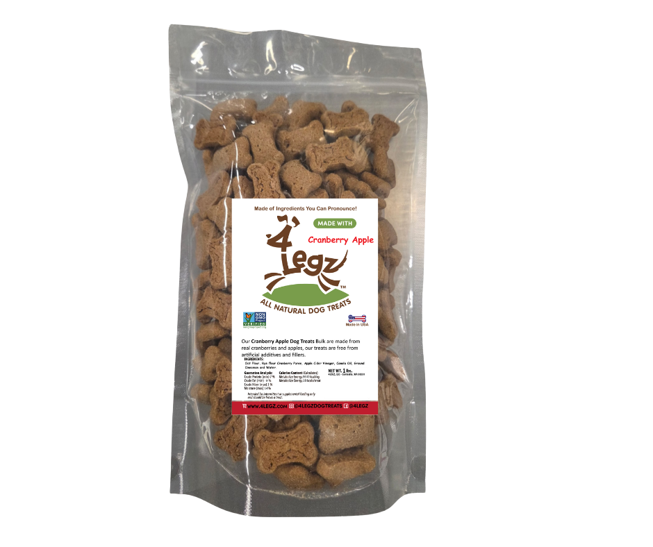 Cranberry Apple Dog Treats Bulk for Healthy and Happy Pets