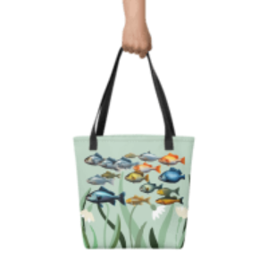 Fishes Tote bag