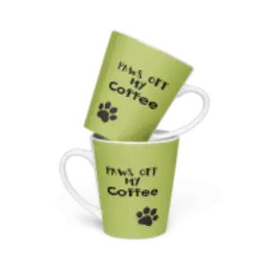 Paws off my Coffee Latte mug - 4Legz