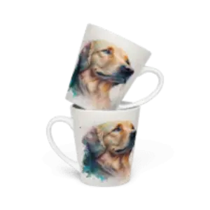 Golden Retriever Dog Latte mug - 4Legz