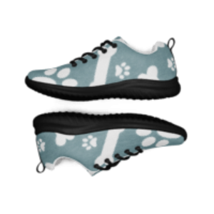 Paws and Bones Teal Women’s athletic shoes