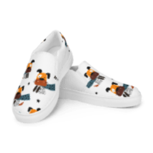 Doggie Women’s slip-on canvas shoes