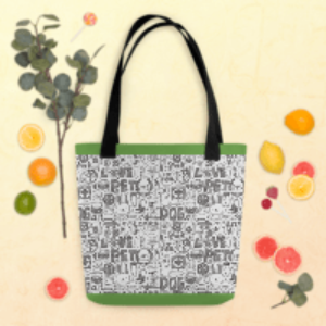 Pet All Over Tote bag
