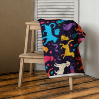 Multi Color Pets Towel