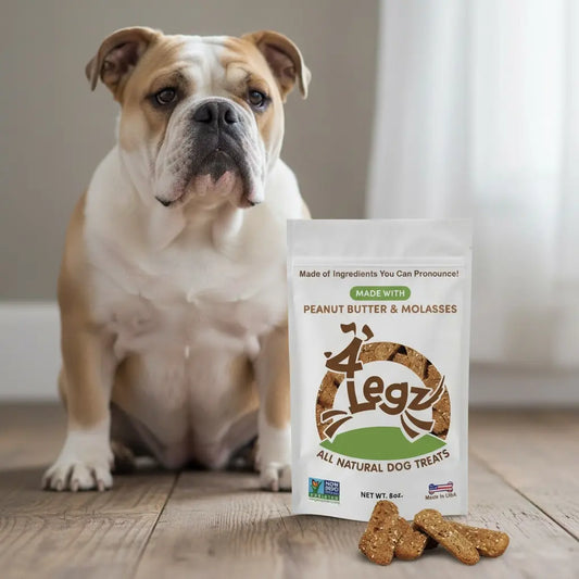 Peanut Butter Molasses Kitty Roca Treats for Happy Pets - 4Legz