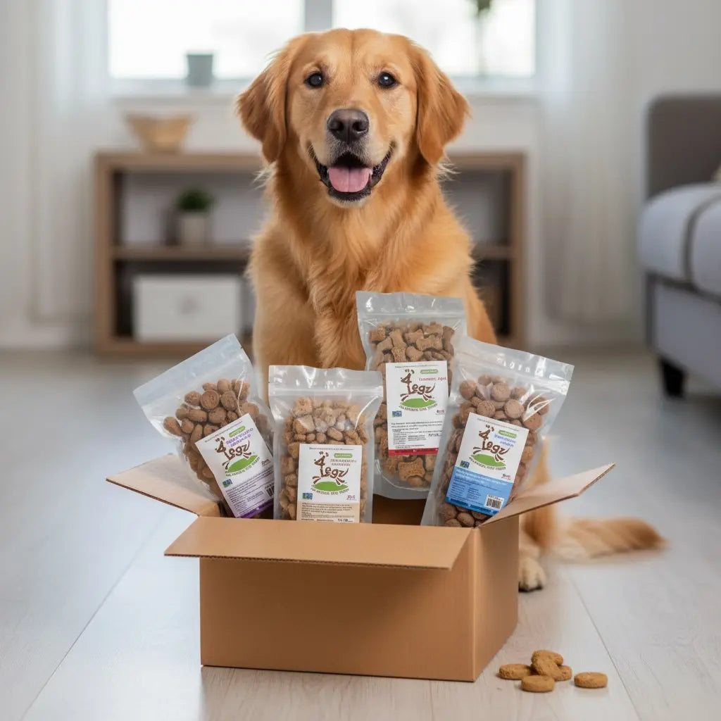 4 Pack Treats Doggy Box – 4Legz
