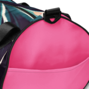 Black Lab Dog All-over print gym bag for both men and women