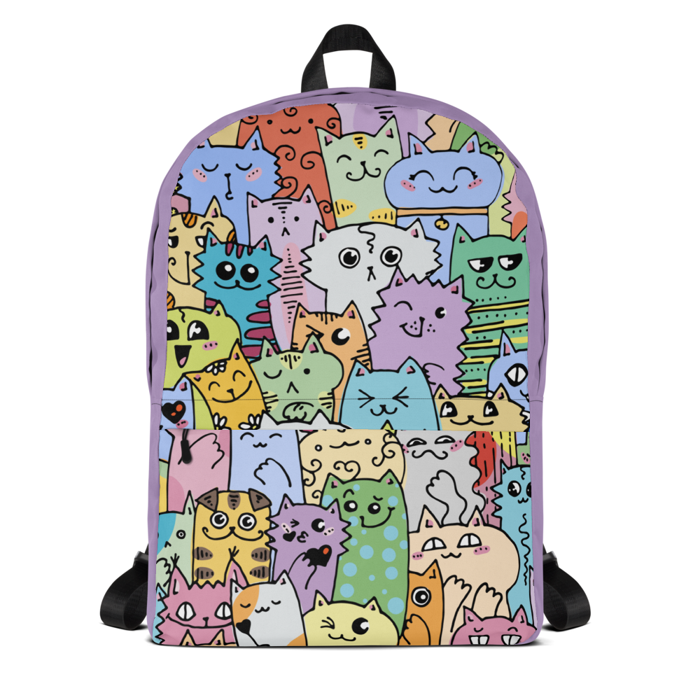 Colorful Cats Backpack