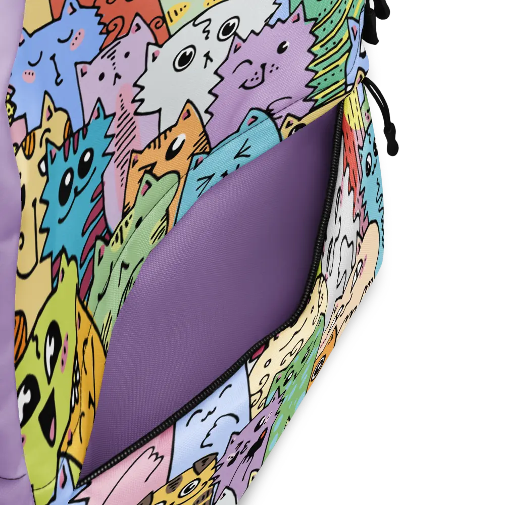 Colorful Cats Backpack - 4Legz