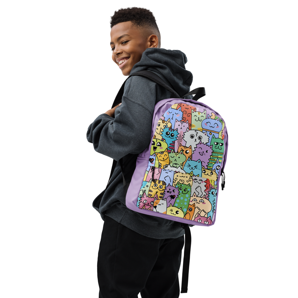 Colorful Cats Backpack