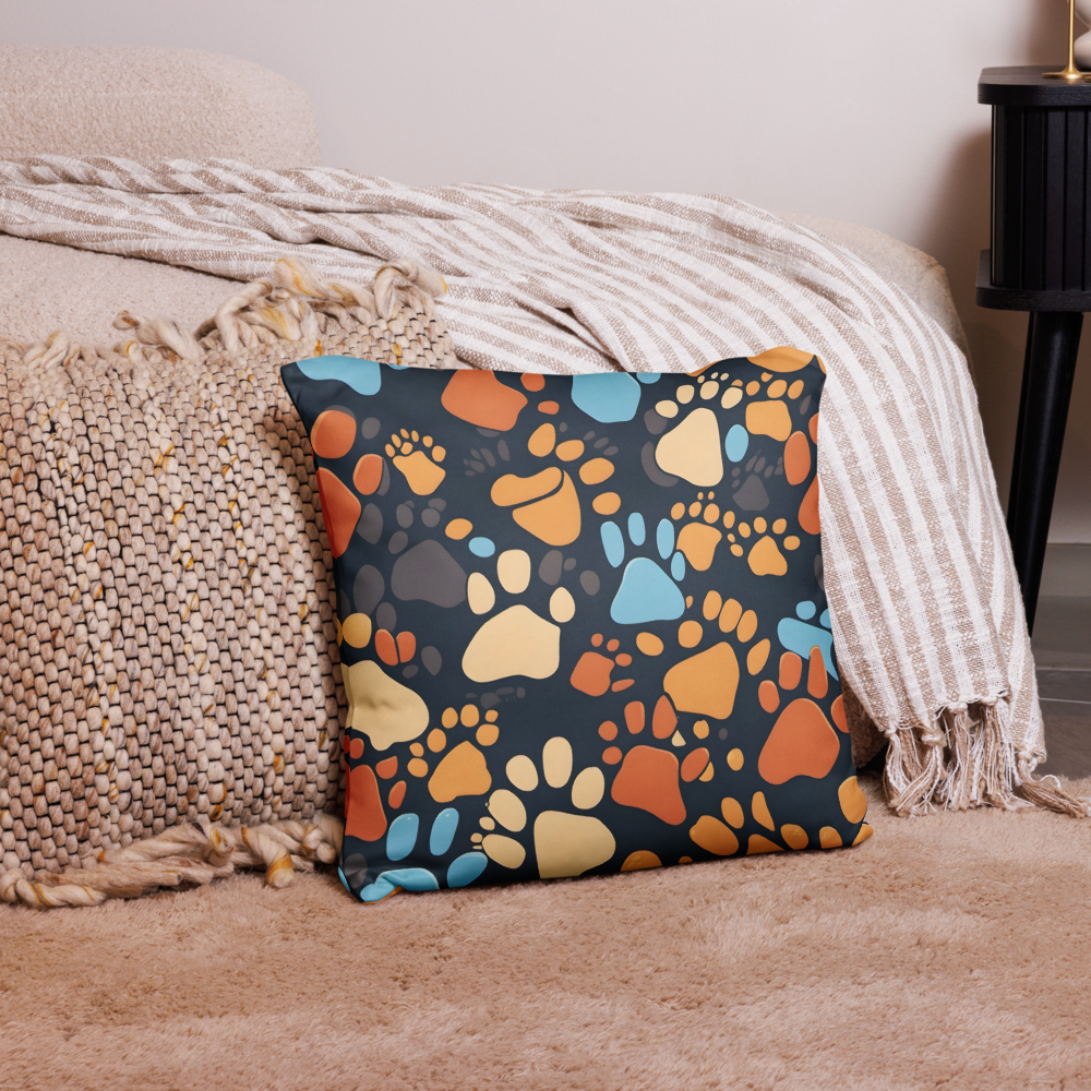 Pawsitive Prints Basic Pillow