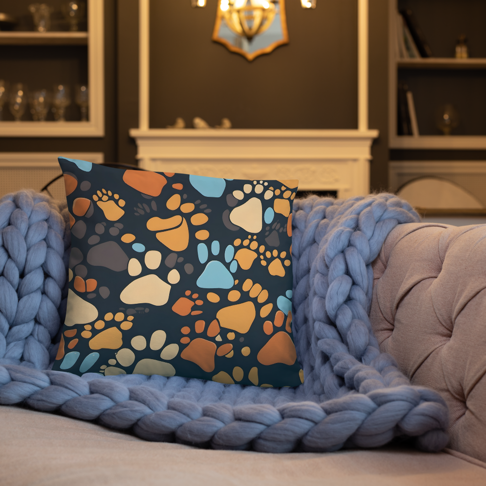 Pawsitive Prints Basic Pillow