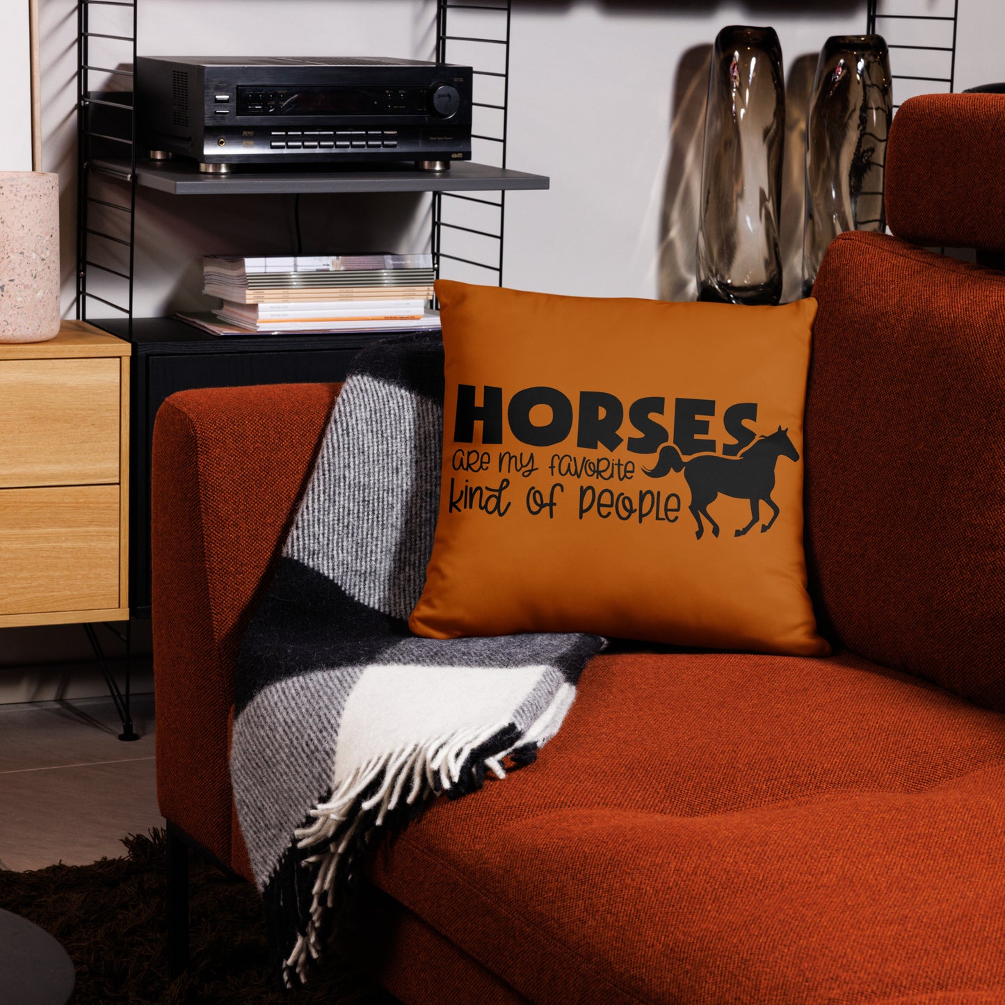 Horse Person Basic Pillow