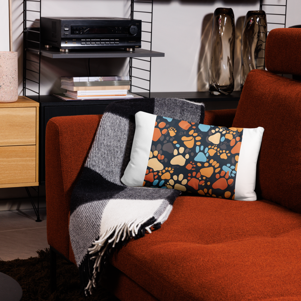 Pawsitive Prints Basic Pillow