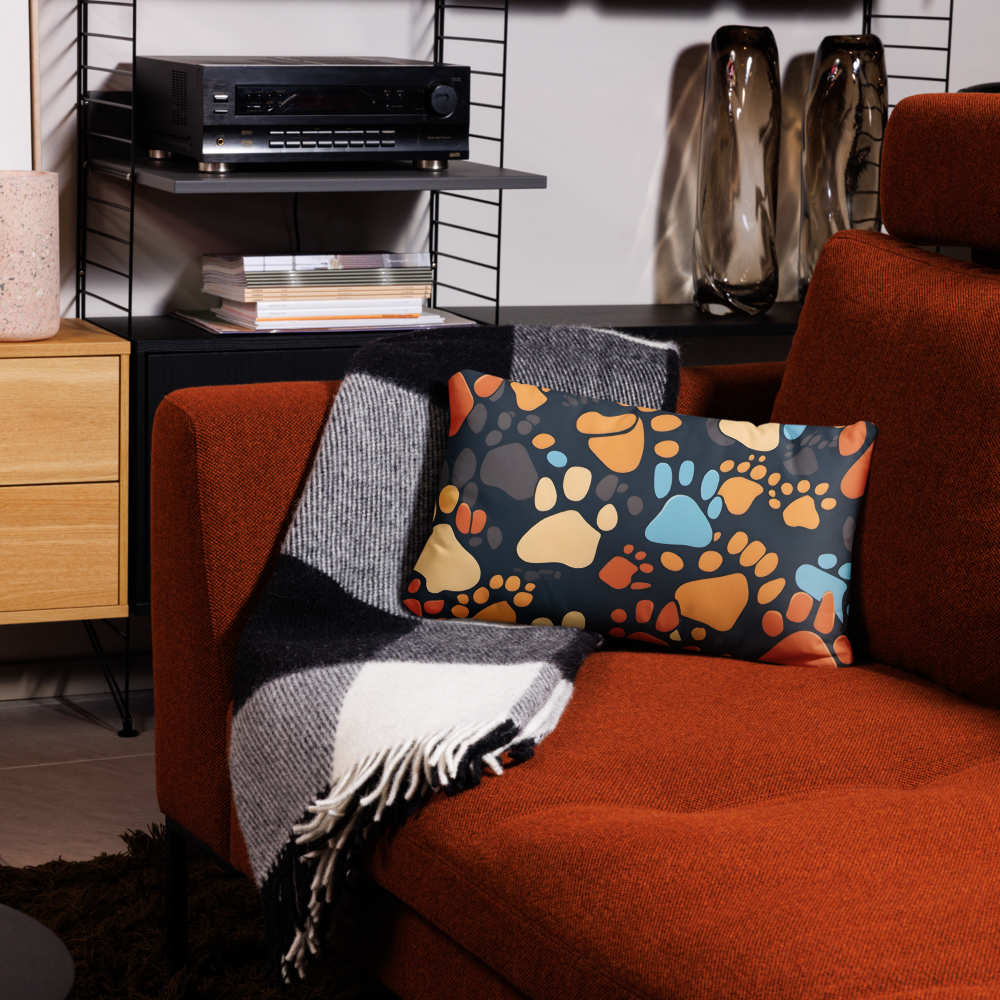Pawsitive Prints Basic Pillow