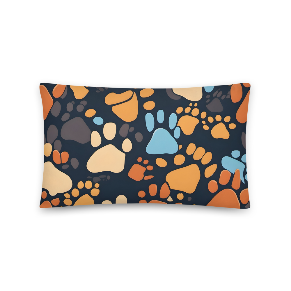 Pawsitive Prints Basic Pillow