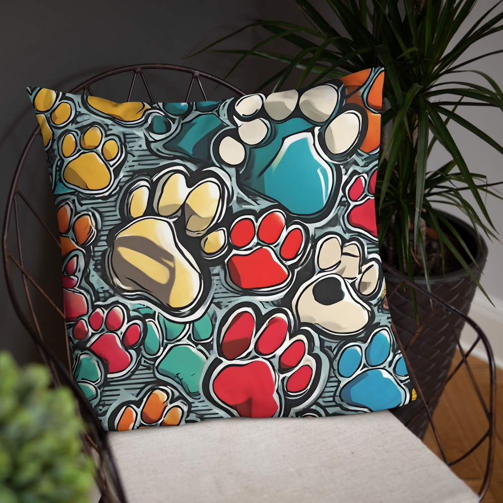 Paw it Forward Basic Pillow