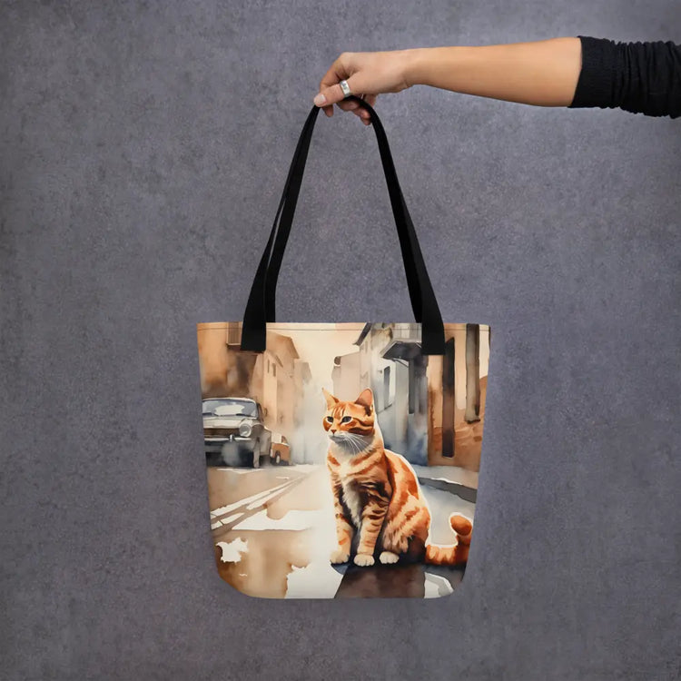 Kitty Cat Tote Bag for Stylish Urban Adventures - 4Legz