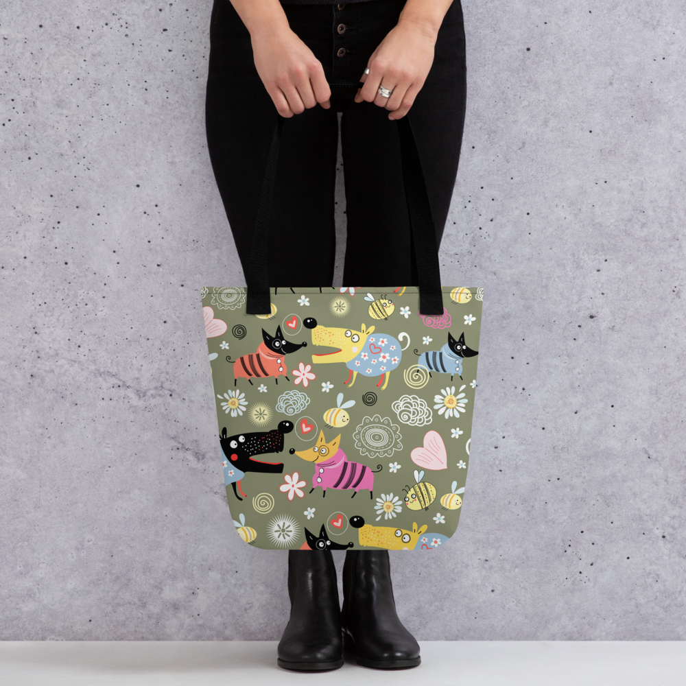 Dog Deco Tote bag