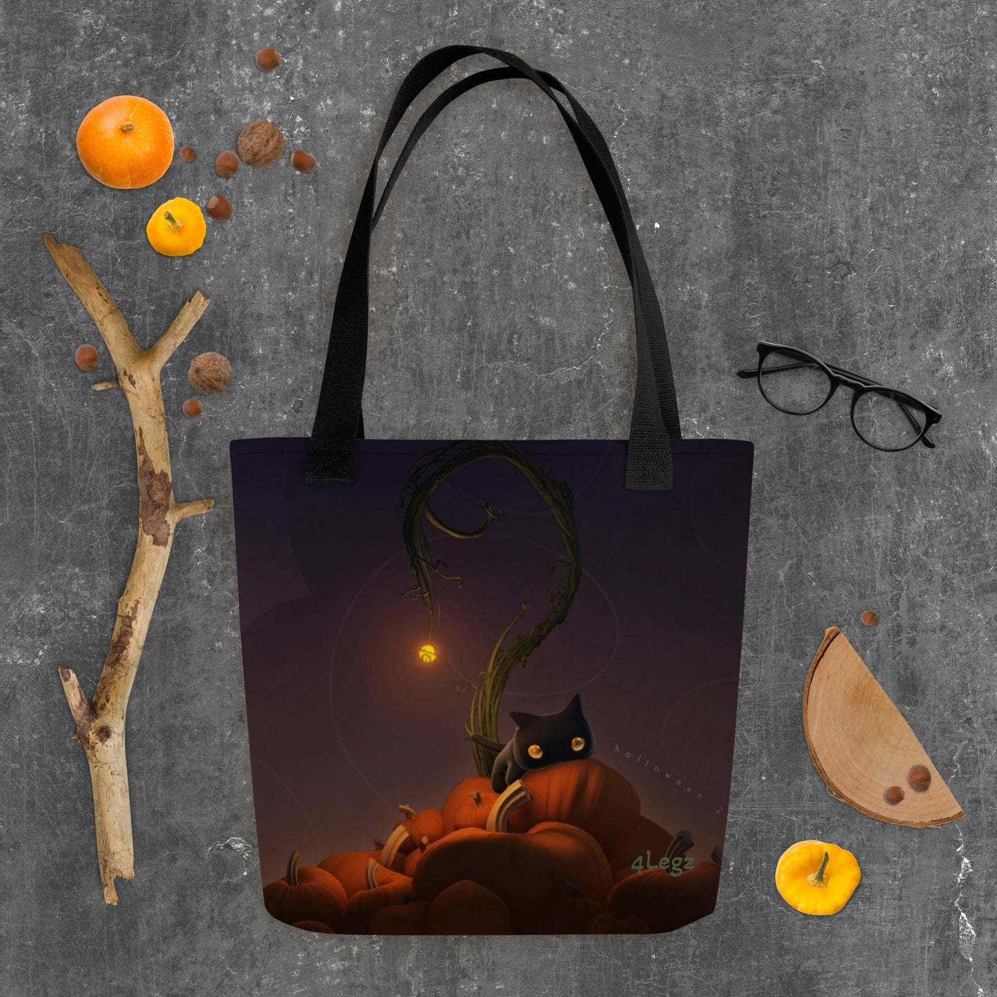 Halloween Cat Tote bag
