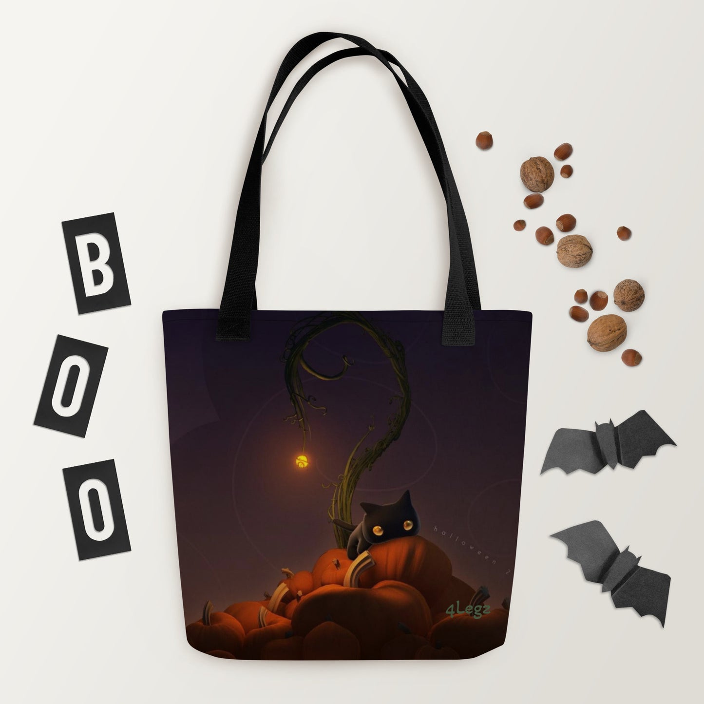 Halloween Cat Tote bag