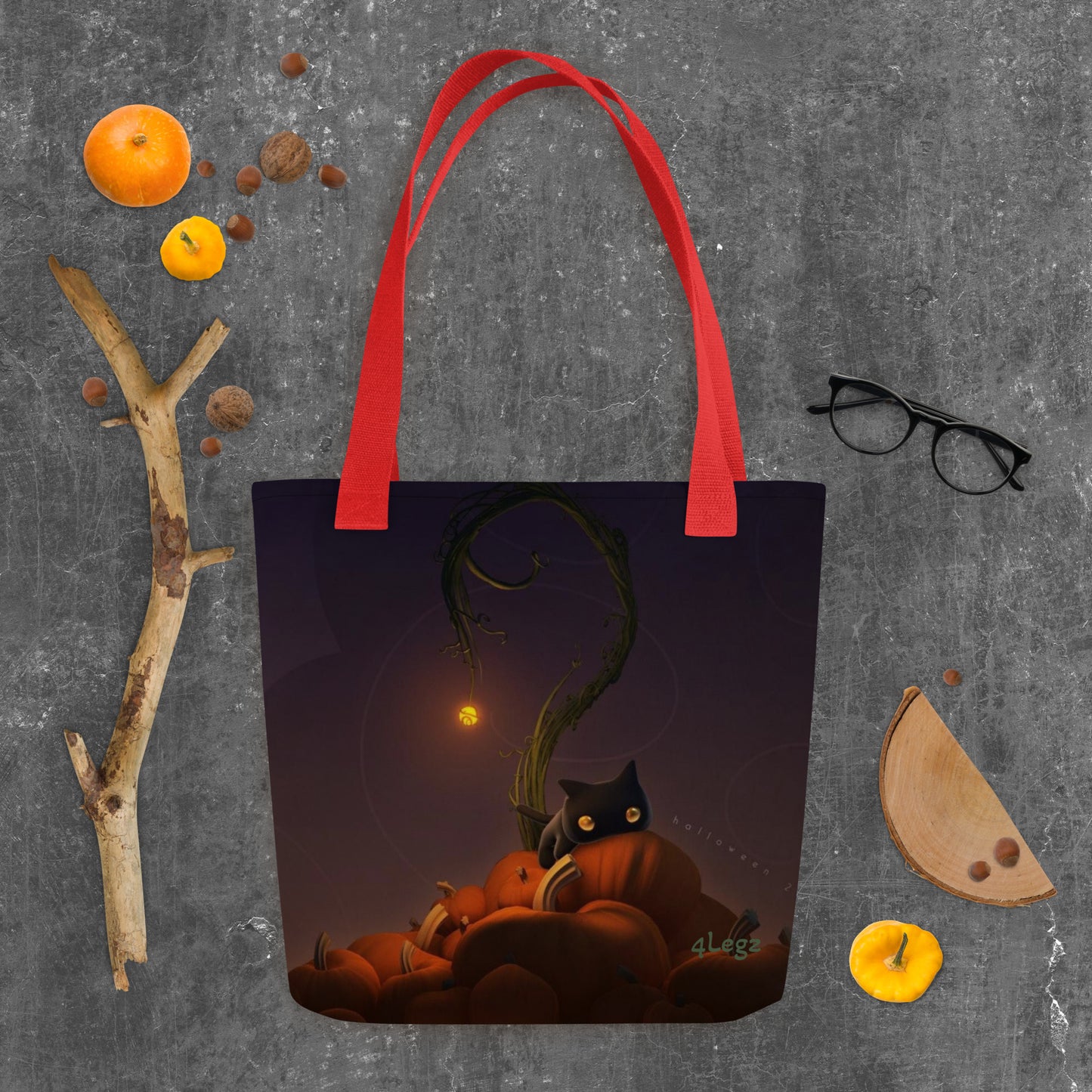 Halloween Cat Tote bag