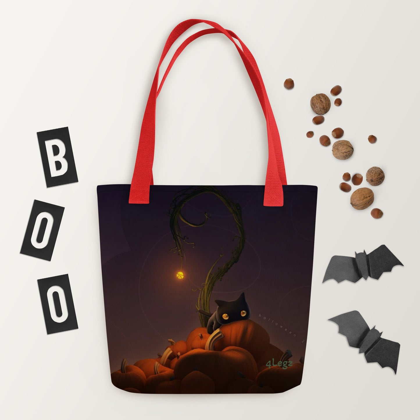 Halloween Cat Tote bag