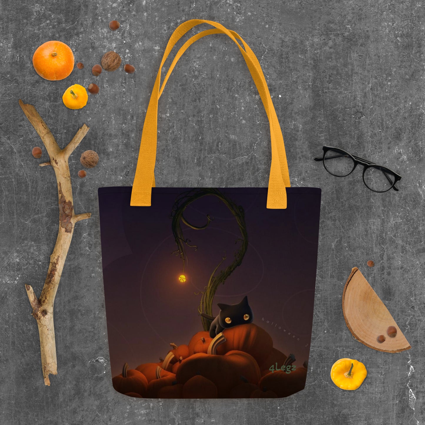 Halloween Cat Tote bag