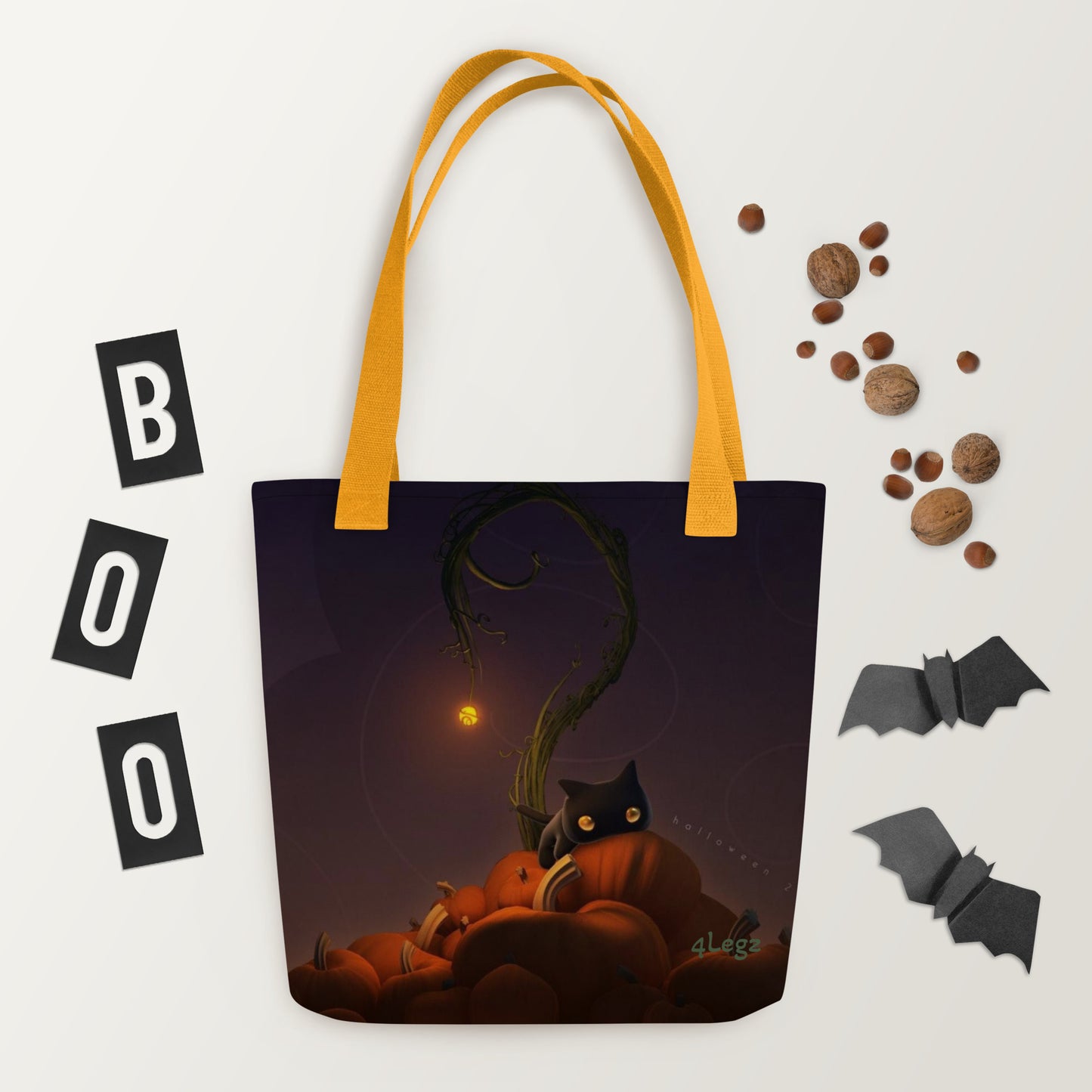 Halloween Cat Tote bag