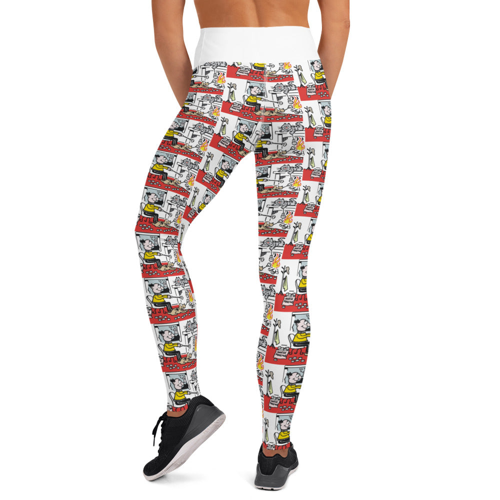 Holiday Season at Home Yoga Leggings