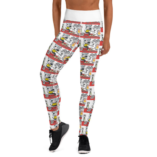 Holiday Season at Home Yoga Leggings