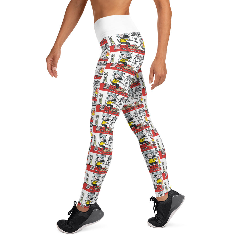 Holiday Season at Home Yoga Leggings