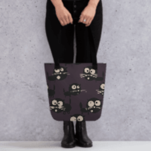 Silly Cat Tote bag