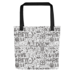 Pet all Over Tote bag