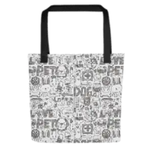 Pet All Over Tote Bag - Stylish and Versatile Pet Tote Bag for Every Adventure - 4Legz