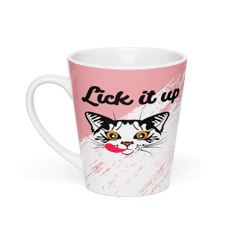 Lick it Up Latte mug