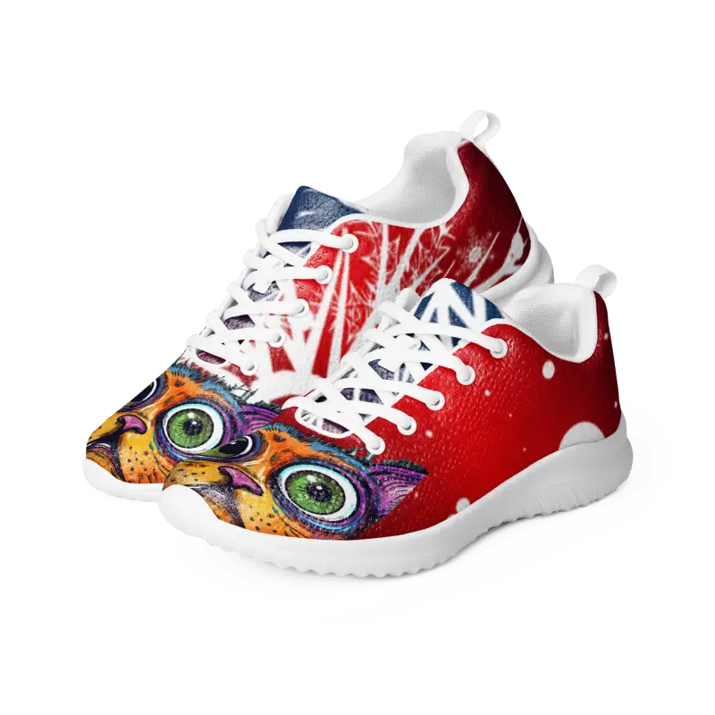 Starry Eye Cat Women’s athletic shoes - 4Legz
