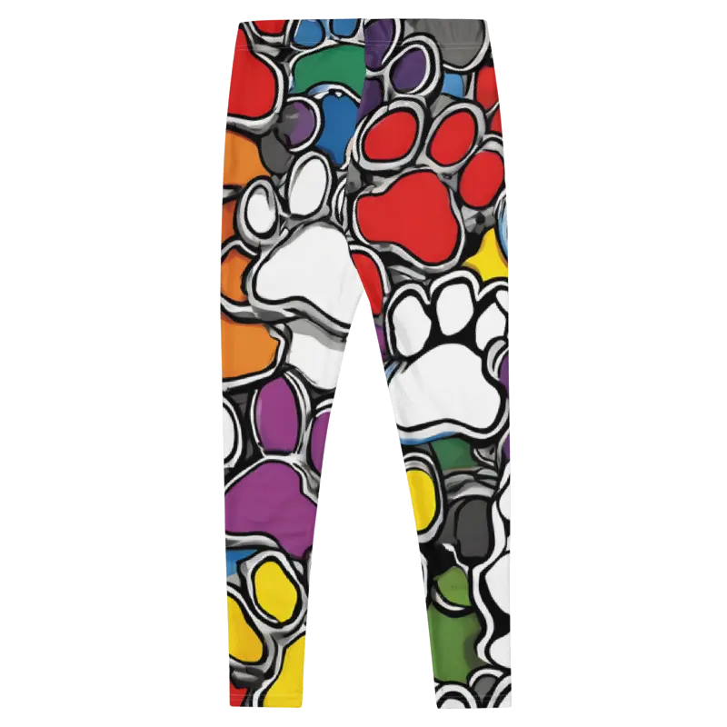 Paws Bursting in Colors Leggings - 4Legz