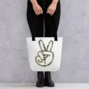 Peace Dog Tote bag - 4Legz