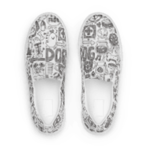 Love Pets Women’s slip-on canvas shoes
