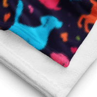 Multi Color Pets Towel