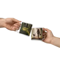 Paws and Enjoy Life White glossy mug - 4Legz