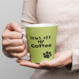 Paws off my Coffee Latte mug