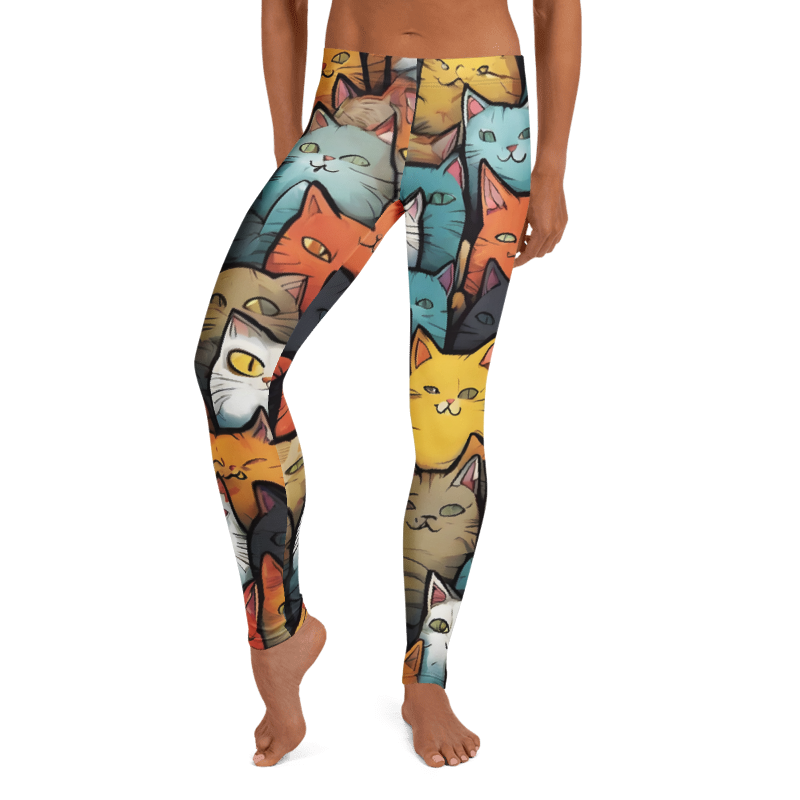 Colorful Cats Leggings