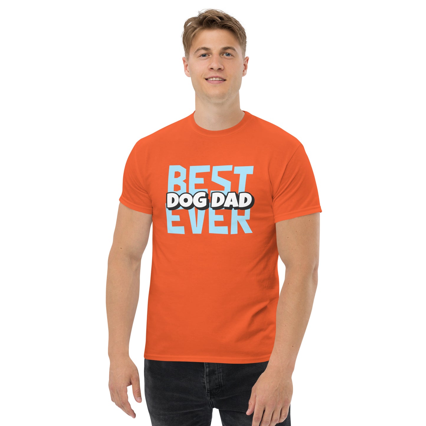 Best Dog Dad Ever Men's classic tee