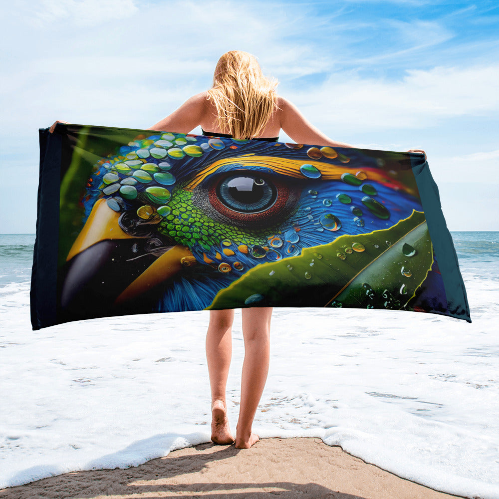 Parrot Eye Towel