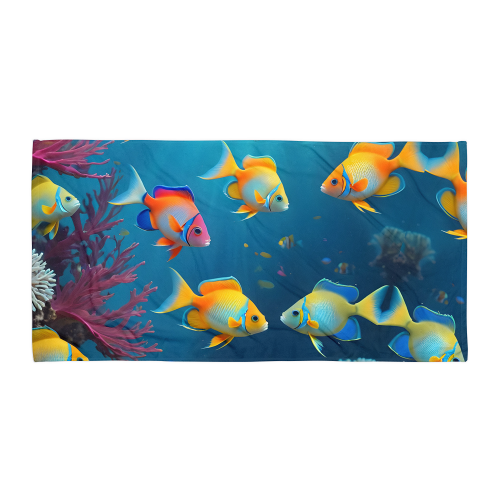 Godlfish Under the Sea Towel